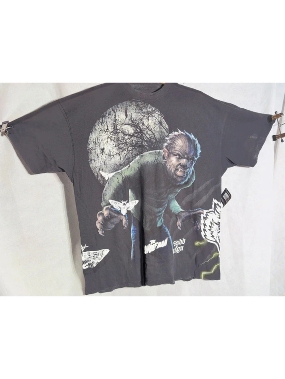 NWT Darc Sport x Universal Monsters The Wolf Man Oversized Tee Large